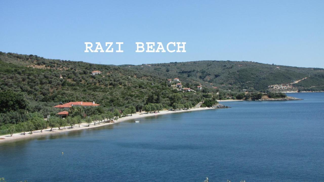 Razi Beach Lefokastro Ngoại thất bức ảnh
