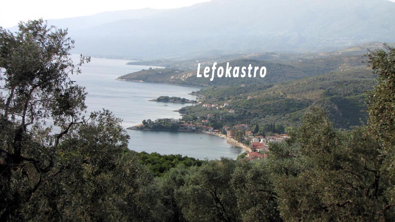 Razi Beach Lefokastro Ngoại thất bức ảnh